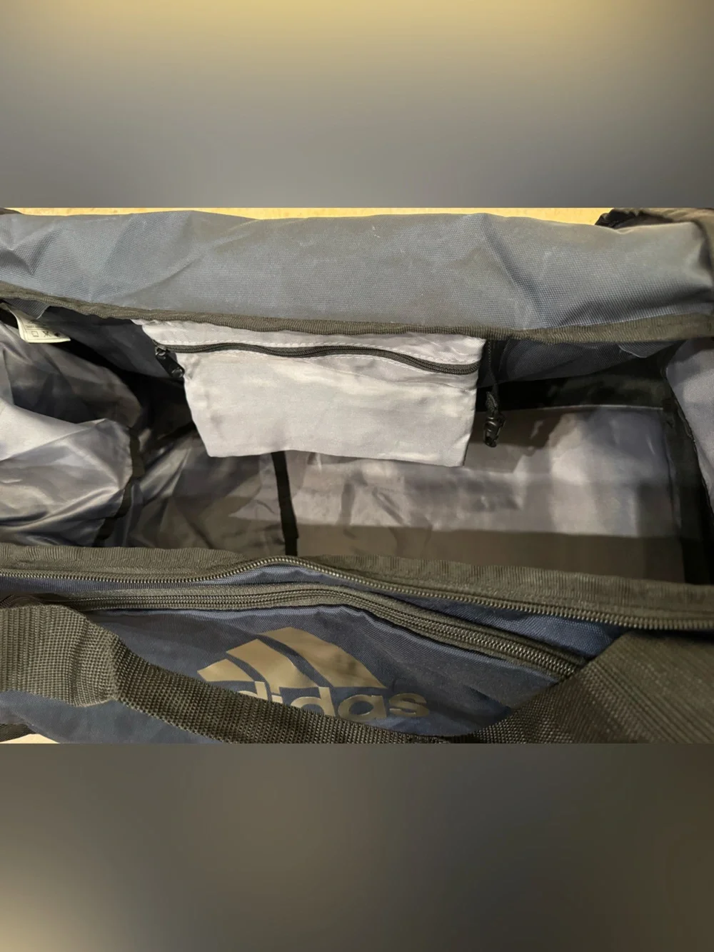 adidas Navy team issue duffel bag